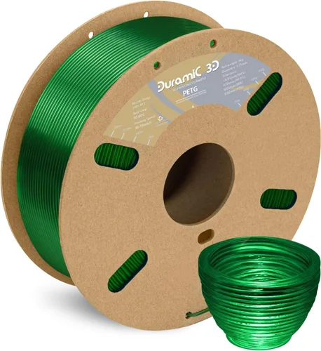 Vista 19 de DURAMIC 3D PETG Filamento 1.75mm Azul Ejército, Filamento de Impresión 3D Carrete de 1kg (2.2lbs), Filamento Azul Ejército 1.75mm Precisión