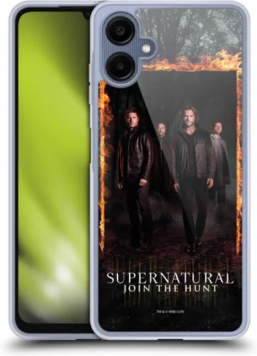 Vista 70 de Head Case Designs Supernatural Sam, Dean & Castiel Key Art - Funda de gel con licencia oficial [protección de grado militar] compatible con Google