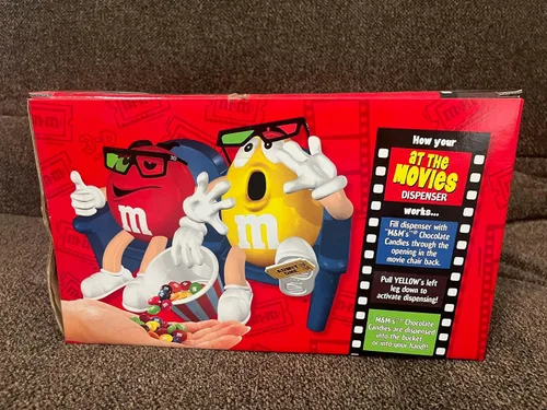 Vista 3 de M&M's - Dispensador de dulces At The Movies con gafas 3D coleccionables