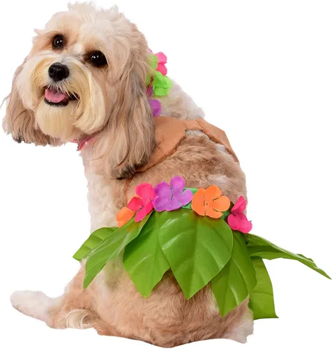 Vista 2 de Rubies Hula - Disfraz de mascota para perros o gatos, talla S