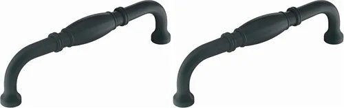 Vista 18 de Amerock Granby 3-3/4 pulgadas (96 mm) de centro a centro Bronce champán Tirador de gabinete - paquete de 10 unidades Champagne bronce
