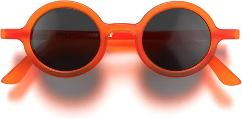 Vista 14 de LONDON MOLE® Gafas de sol Moley Gafas redondas frescas Hombre Mujer Unisex Bisagras de resorte