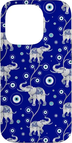 Vista 17 de Funda con dije de elefante de mala suerte para iPhone 17