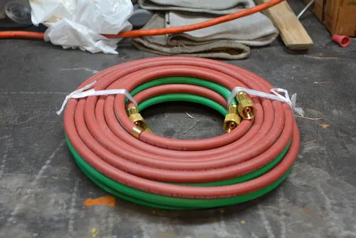 Vista 6 de Hot Max 24112 Manguera de oxiacetileno de 3/16 pulgadas por 25 pies, grado R