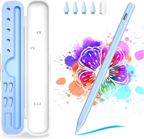 Vista 11 de Lápiz óptico para iPad A16/10ª/9ª generación, carga rápida de 10 minutos para Apple Pencil y iPad Pen, compatible con iPad