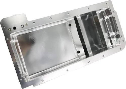 Vista 5 de Bandeja de aceite de aluminio LS1 LS2 LS6 con adaptador de filtro de aceite de tocho