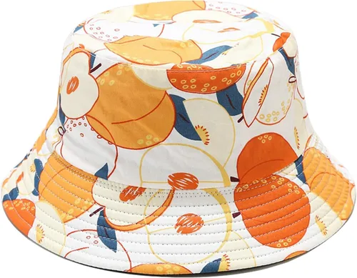 Vista 37 de Sombrero de pescador reversible de doble cara con estampado unisex Banana