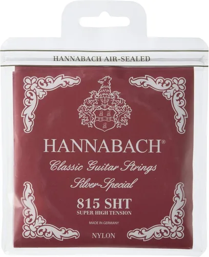 Vista 33 de Hannabach Serie 815 - Cuerda de guitarra (tensión baja) plateada especial, única E1 para guitarra clásica (652511)