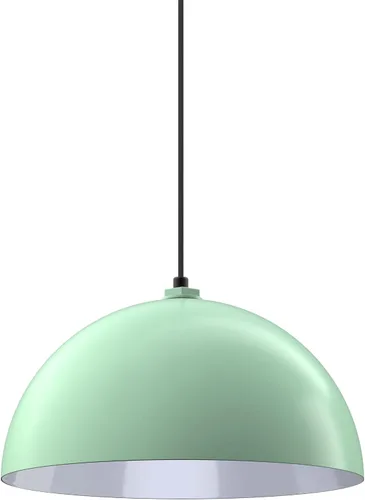 Vista 25 de Steel Lighting Co. Melrose - Lámpara colgante Montada en el techo Cúpula redonda de 18 pulgadas Estilo moderno contemporáneo de granja