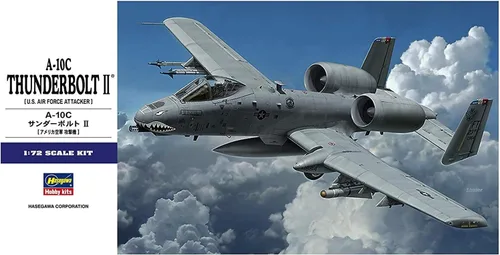 Vista 7 de Hasegawa Kit modelo Thunderbolt II a escala 1:72 A-10C