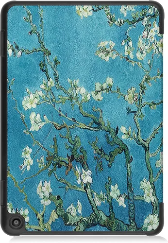 Vista 5 de Funda para Amazon Kindle Fire HD 8 y Fire HD 8 Plus (12ª/10ª generación, versión 2024/2022/2020) de 8 pulgadas, UUcovers con soporte triple