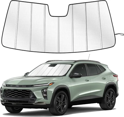Vista 43 de Parasol para parabrisas para Honda CR-V 2017-2022, diseño plegable de acordeón de ajuste personalizado, accesorios de automóvil, protector de visera