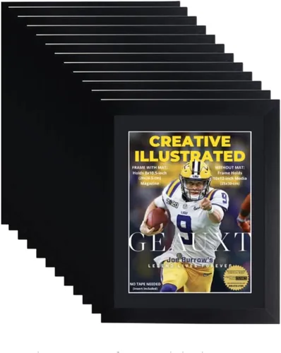 Vista 10 de Creative Picture Frames - Marco de fotos para revistas Sports Illustrated, de 8 x 10.5 pulgadas, adecuado para ediciones de coleccionista