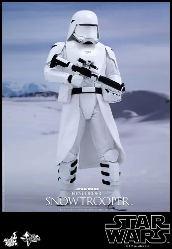 Vista 2 de Hot Toys Star Wars The Force Awakens 12" MMS First Order Snowtrooper 902551 Star Wars The Force Awakens - Figura de acción de 12 pulgadas MMS