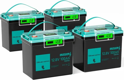 Vista 13 de Batería de litio de 12 V 6 Ah, más de 3000 ciclos LiFePO4 BMS integrado de 10 A, ciclo profundo de 6 Ah, ideal para suministro de iluminación