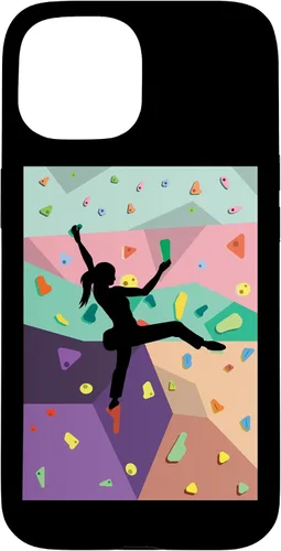 Vista 6 de Cute Colorful Rock Climbing Bouldering Wall Climber Case for iPhone 17