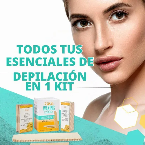 Vista 4 de GIGI - Esenciales de Cera, Aplicadores y Tiras de Muselina para Rostro y Cuerpo