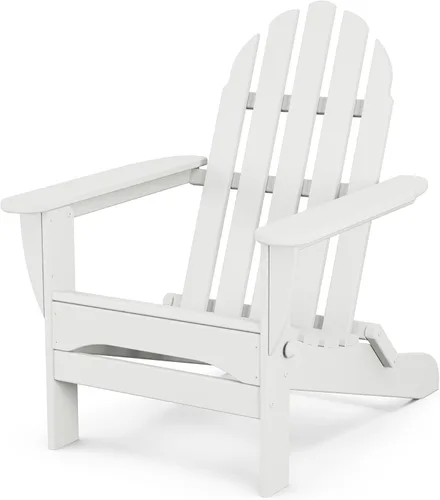 Vista 22 de POLYWOOD AD5030AR Silla Adirondack plegable clásica, Altura: 35.00" - Ancho: 29" - Profundidad: 35.00", Aruba