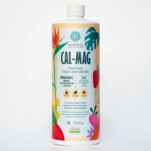Vista 14 de MARPHYL Fertilizante líquido orgánico CALMAG, calcio + magnesio, corrige las deficiencias comunes de las plantas, para jardín, flores, verduras
