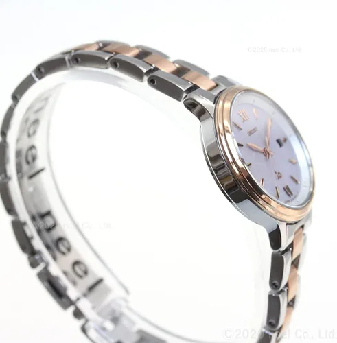 Vista 8 de Orient RN-WG0415A iO Ladies Metal Natural & Plain Solar Reloj Enviado desde Japón, Moderno