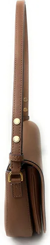 Vista 5 de Tory Burch Emerson Saffiano - Bolso cruzado de cuero para mujer (Light Meadowsweet)