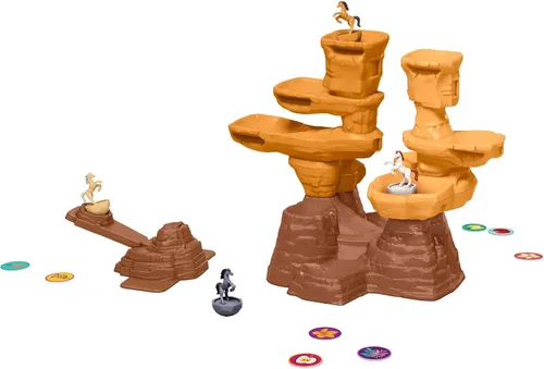 Vista 5 de Mattel Games Spirit Untamed Hoppin' Horses - Juego de lanzador de caballos para niños, con torre de montaña, mini piezas de juego de caballos