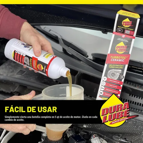 Vista 4 de Dura Lube TurboTec Ceramic Turbo Protection 12 onzas, individual