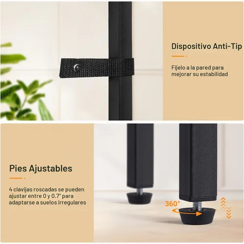 Vista 8 de ELYKEN - Mesa consola estrecha de 39.4 pulgadas con tomacorriente, mesa de sofá detrás del sofá