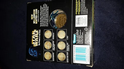 Vista 3 de Star Wars: Power of the Force Millenium Coin Edition Emperor Palpatine Figura de acción