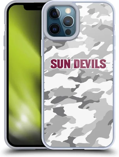 Vista 41 de Head Case Designs Funda de gel ASU Camou con licencia oficial de la Universidad Estatal de Arizona [protección de grado militar] compatible