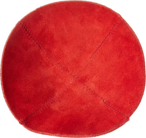 Vista 3 de Gorra judía de Yarmulke MAGA - Judíos para Trump Make America Great Again Gorras - Yarmulkes para hombresniños - Gorra Kipot de ante rojo POTUS
