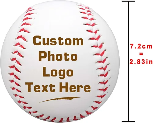 Vista 6 de Pelota de béisbol personalizada con nombre, foto y logotipo, bola grabada, regalos de béisbol personalizados para papá, niños, hijo mayor, jugador