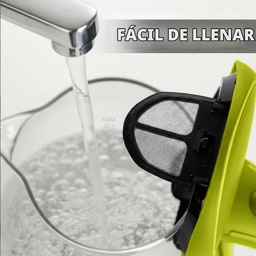 Vista 8 de Ovente Tetera de 1.5 litros libre de BPA, cristal, inalámbrica, eléctrica Verde