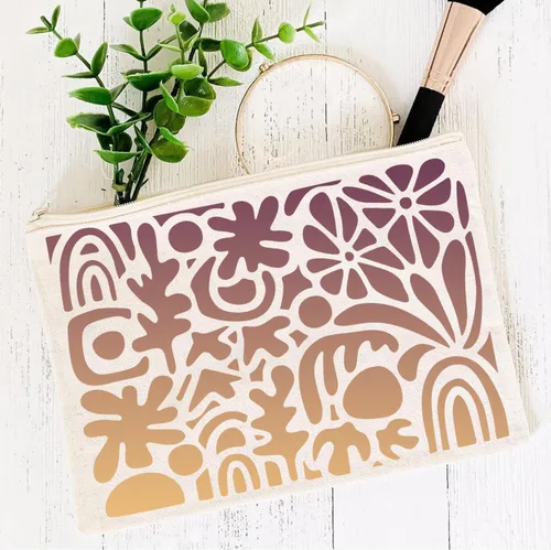 Vista 6 de Plantillas para manualidades, plantillas de textura reutilizables, plantilla geométrica para pintar en madera, muebles, tarjeta, lona, papel, álbum