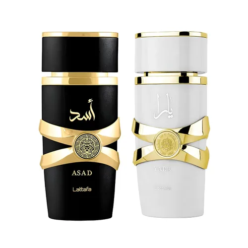 Vista 8 de Lattafa para mujeres Set de regalo de 3 piezas de Eau de Parfum (Yara + Yara Moi + Asad) 3.4 oz/100 ml cada uno