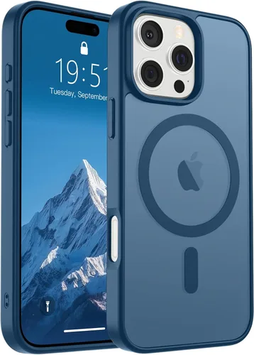 Vista 52 de SUPFINE Funda magnética para iPhone SE 2022 (3ª)/2020 (2ª), iPhone 8 (compatible con MagSafe) (protección contra caídas de grado militar), funda
