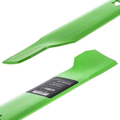 Vista 5 de 8TEN LawnRazor - Juego de cuchillas para Craftsman Poulan AYP Husqvarna 42 pulgadas cubierta 138498 134149 532138971 (elevación alta con muescas)