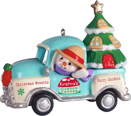 Vista 7 de Hallmark Keepsake Adorno navideño colgante 2023, colección Happy Holiday Parade Anita's Pet Shop musical con luz, regalos para ella