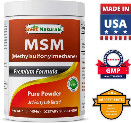 Vista 6 de Best Naturals Polvo MSM y complejo B-100