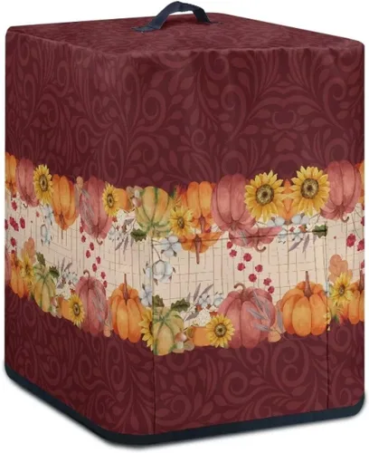 Vista 10 de ZOUTAIRONG Funda para freidora de aire de girasol de otoño para el hogar, accesorios de decoración de cocina, fundas para electrodomésticos pequeños