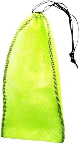 Vista 5 de Bolsa de malla duradera con cordón de 19 x 9 pulgadas, bolsa de almacenamiento para buceo, buceo, aletas, aletas, máscara, gafas, accesorios