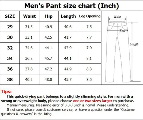 Vista 4 de Pantalones de senderismo para hombre, convertibles, ligeros, de secado rápido, pantalones cortos de pesca, pantalones deportivos al aire libre