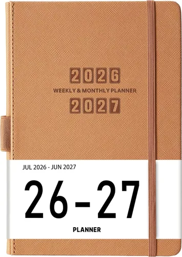 Vista 14 de Artfan Agenda 2026 – Agenda 2026 semanal y mensual, enero 2026 a diciembre de 2026, 2026, planificadores de cuero, 5.75 x 8.25 pulgadas, color verde