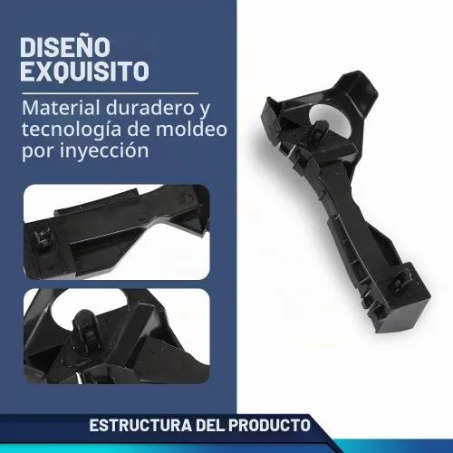 Vista 9 de PIT66 Juego de Soportes de Parachoques Delantero Izquierdo y Derecho 2 Piezas Compatible con Toyota Corolla CE LE S 2003-2008, Compatible