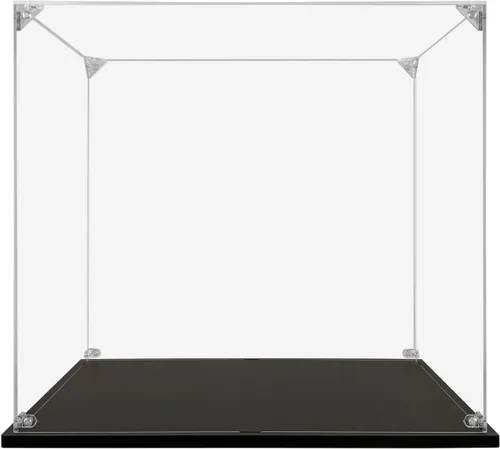Vista 4 de Acrylic Display Case Compatible for LEGO Super Mario 64 Question Mark Block #71395, Dustproof Display Case (Case Only) (Lego Sets are NOT Included)