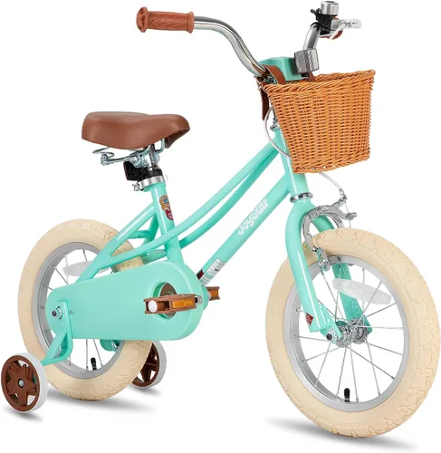 Vista 15 de JOYSTAR Fantasy Girls Bike for 2-12 Years Old Toddlers and Kids, 12" 14" 16" 18“ 20" Retro Style Kids Bike with Training Wheels