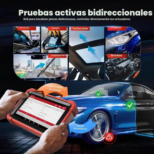 Vista 4 de Launch X431 CRP919XBT Herramienta de escaneo bidireccional inalámbrico con código ECU, 2026 Upgraded of CRP919X, All System Diagnostic OBD2