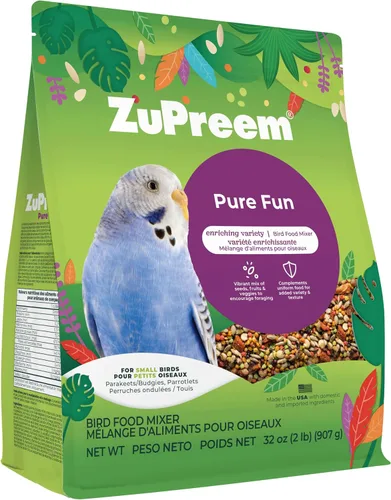 Vista 9 de ZuPreem Smart Selects - Alimento para pájaros pequeños, 2 libras, alimentación diaria para periquitos, periquitos, loros