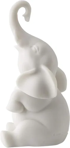 Vista 8 de JFSM INC. Figura de elefante de buena suerte de 4 pulgadas con tronco elevado