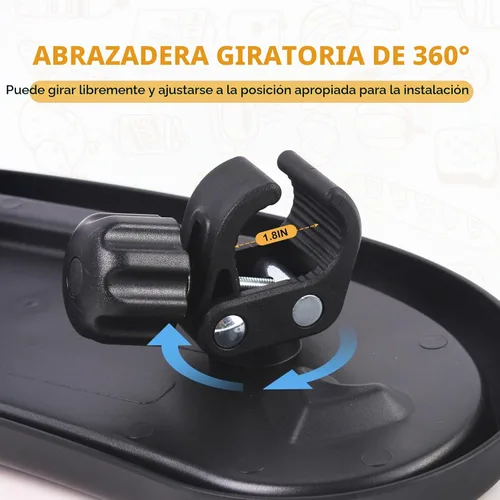 Vista 6 de Bandeja de aperitivos compatible con Mockingbird, Nuna, Evenflo Stroller